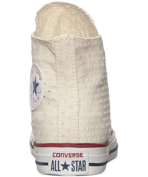 CONVERSE（コンバース）の「Converse Women's Chuck Taylor Hi Perforated Casual Sneakers from Finish Line（スニーカー・レディース・Beige・5/6/7/8/9）」の5枚目の写真