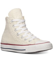 CONVERSE | Converse Women's Chuck Taylor Hi Perforated Casual Sneakers from Finish Line(スニーカー)