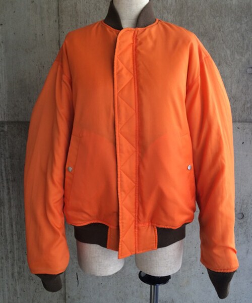 G.V.G.V.（ジーヴィージーヴィー）の「LACE UP MA-1 BLOUSON（ジャケット/アウター・BLACK/BROWN/KHAKI・34/36/40）」の12枚目の写真