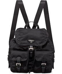 PRADA | Prada Vela Backpack, Black (Nero)(バックパック/リュック)