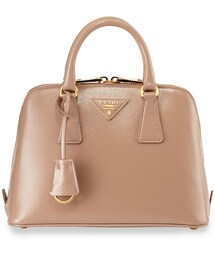 PRADA | Prada Saffiano Vernice Mini Promenade Bag, Blush (Cammeo)(ショルダーバッグ)