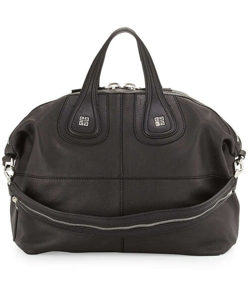 GIVENCHY(ジバンシイ)の「Givenchy Nightingale Medium Satchel Bag, Black(ショルダーバッグ・レディース・Black・One Size)」の1枚目の写真