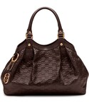 Gucci | Gucci Sukey Medium Tote Bag, Dark Brown(單肩包)
