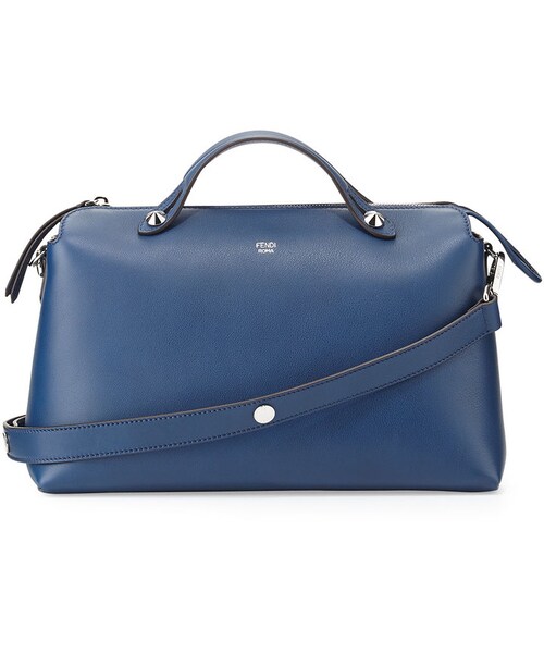 FENDI(フェンディ)の「Fendi By The Way Leather Satchel Bag, Blue Royal(ショルダーバッグ・レディース・Blue・One Size)」の1枚目の写真