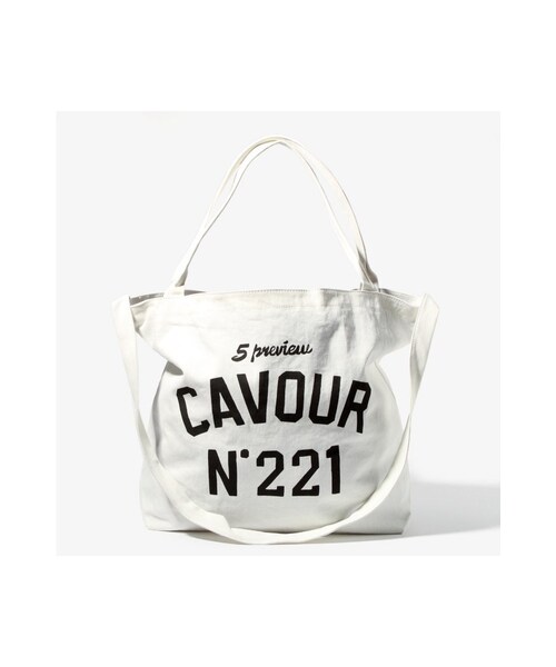 SLOBE IENA（スローブイエナ）の「《追加》5 PRE VIEW ロゴ2WAYトートBAG（バッグ・レディース・ホワイト・フリー）」の2枚目の写真