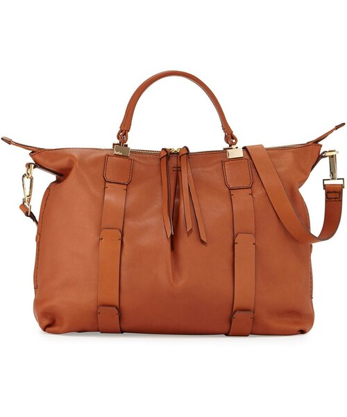 Kooba（クーバ）の「Kooba Joshua Leather Satchel Bag, Cognac 