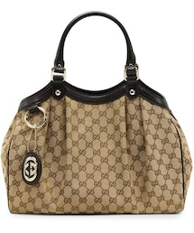 GUCCI | Gucci Sukey Medium Original GG Canvas Tote, Cocoa(トートバッグ)