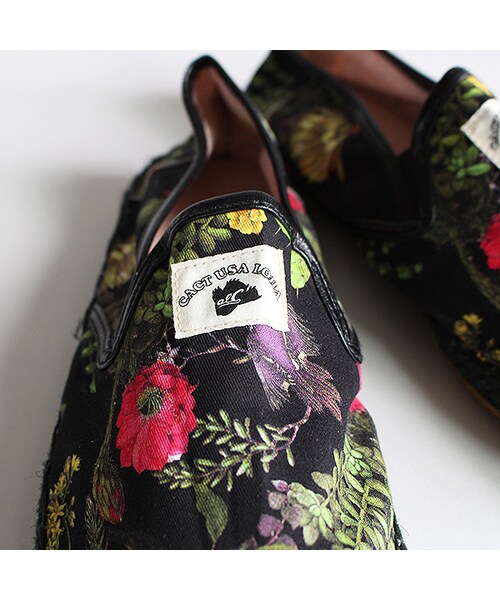 AlexanderLeeChang(アレキサンダーリーチャン)の「Cactus Aloha Espa(ファッション雑貨・Black/White・0/2/3)」の8枚目の写真