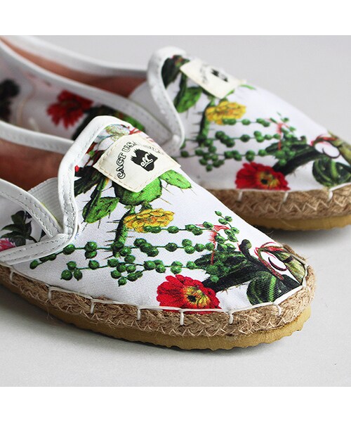 AlexanderLeeChang(アレキサンダーリーチャン)の「Cactus Aloha Espa(ファッション雑貨・Black/White・0/2/3)」の7枚目の写真