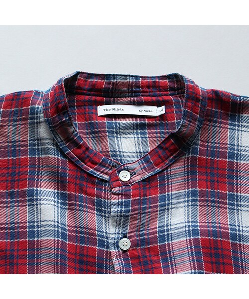niche.(ニッチ)の「Ponerse Shirts(トップス・Red・S/L)」の3枚目の写真