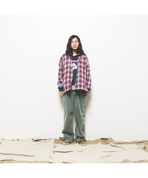 niche.(ニッチ)の「Ponerse Shirts(トップス・Red・S/L)」の8枚目の写真