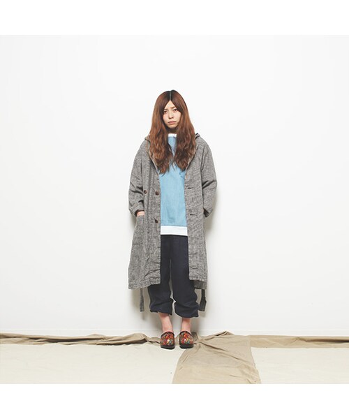 VOO（ヴォー）の「Hoody Shi-Fu Coat・改（ジャケット/アウター・Grey・1/3）」の10枚目の写真