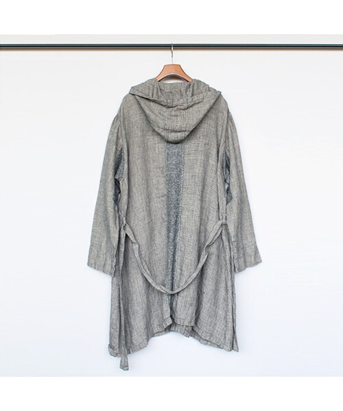 VOO（ヴォー）の「Hoody Shi-Fu Coat・改（ジャケット/アウター・Grey・1/3）」の2枚目の写真