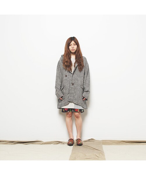 VOO（ヴォー）の「Hoody Shi-Fu Coat・改（ジャケット/アウター・Grey・1/3）」の11枚目の写真