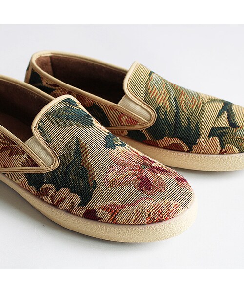 VOO（ヴォー）の「GBL Slip On（ファッション雑貨・Dark Biege/Navy・36/41/43）」の7枚目の写真