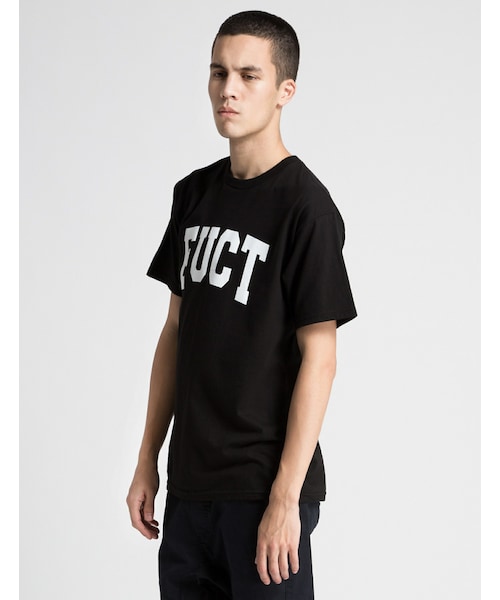 fuct（ファクト）の「Black Academy Logo T-Shirt（）」 - WEAR