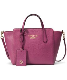 GUCCI | Gucci Swing Mini Crossbody Tote Bag, Pink(ショルダーバッグ)