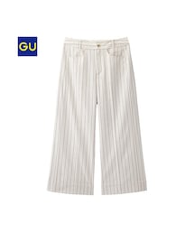 GU | （GU）ワイドクロップドパンツ(パンツ)
