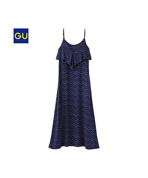 Gu ジーユー の Gu マキシキャミソールワンピース ノースリーブ ワンピース ドレス Wear
