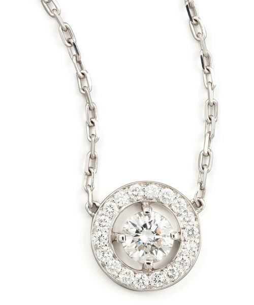 BOUCHERON(ブシュロン)の「Boucheron Ava 18k White Gold Round Diamond Pendant Necklace, 0.73 TCW(ネックレス・レディース・N/a・One Size)」の1枚目の写真