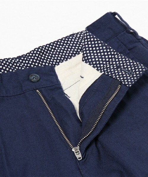 UNION STATION(ユニオンステーション)の「メッシュベルト付コットンリネンショーツ(その他パンツ・メンズ・ホワイト/ブルー/ネイビー・MEDIUM/LARGE/LL)」の11枚目の写真