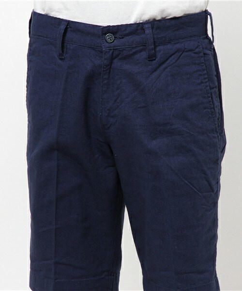 UNION STATION(ユニオンステーション)の「メッシュベルト付コットンリネンショーツ(その他パンツ・メンズ・ホワイト/ブルー/ネイビー・MEDIUM/LARGE/LL)」の7枚目の写真