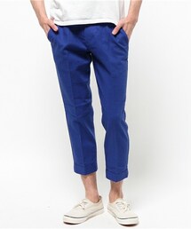 UNION STATION | メッシュベルト付コットンリネンクロップドパンツ(その他パンツ)