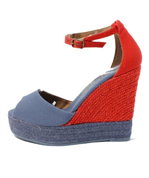 GAIMO(ガイモ)の「コンビカラー セパレートジュートサンダル (731401)(サンダル・レディース・ブラック系その他/ブルー系その他・35/36/37/38)」の3枚目の写真