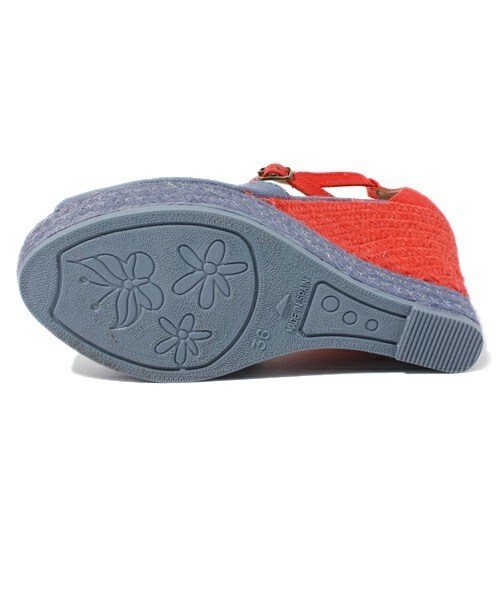 GAIMO(ガイモ)の「コンビカラー セパレートジュートサンダル (731401)(サンダル・レディース・ブラック系その他/ブルー系その他・35/36/37/38)」の4枚目の写真