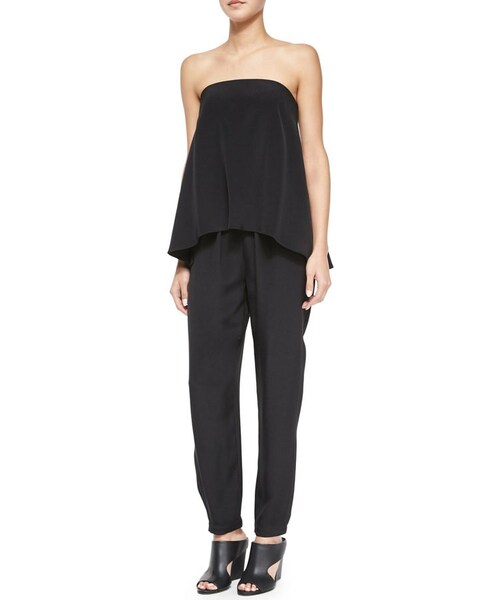 tibi silk jumpsuit