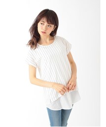 earth music&ecology | シャツタンクセットチュニック(トップス)