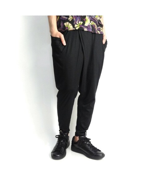 GalaabenD(ガラアーベント)の「リヨセルコットンクロップドパンツ(その他パンツ・レディース・BLACK・M)」の1枚目の写真