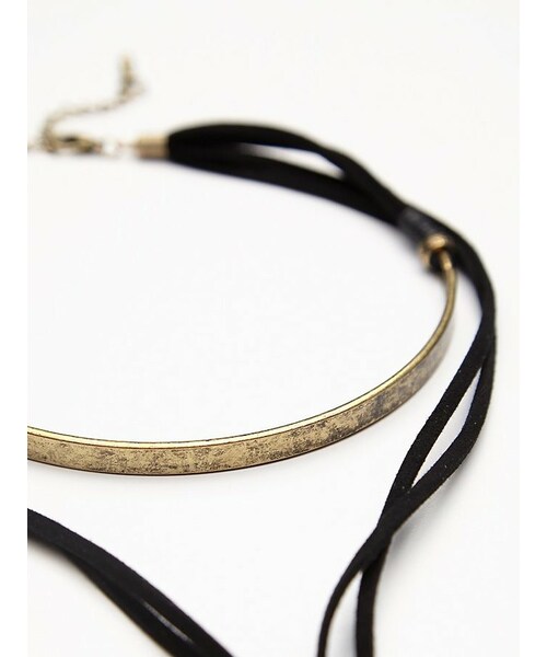 FREE PEOPLE(フリーピープル)の「Free People Graceland Choker(ネックレス・レディース・Black/Silver・One Size)」の14枚目の写真