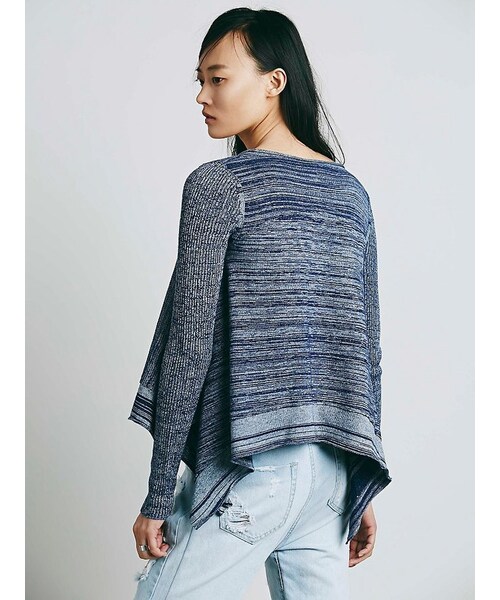 FREE PEOPLE（フリーピープル）の「Never Again Cardi（カーディガン/ボレロ・レディース・Gray/Blue・XS/S/M/L）」の4枚目の写真