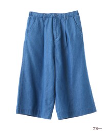 w closet | デニムガウチョパンツ(パンツ)