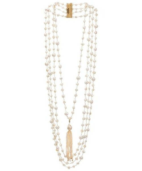 Rosantica(ロザンティカ)の「Rosantica By Michela Panero Prateria layered pearl necklace(ネックレス・レディース・N/a・ONE SIZE)」の1枚目の写真