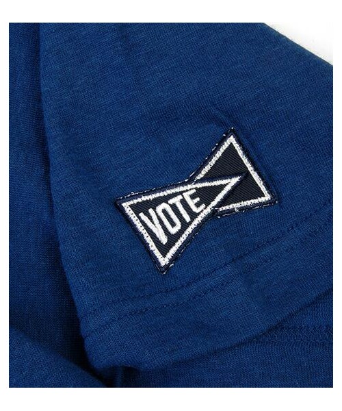 VOTE MAKE NEW CLOTHES（ボートメイクニュークローズ）の「VOTE BIG TEE（その他・メンズ・白/海軍藍）」の8枚目の写真