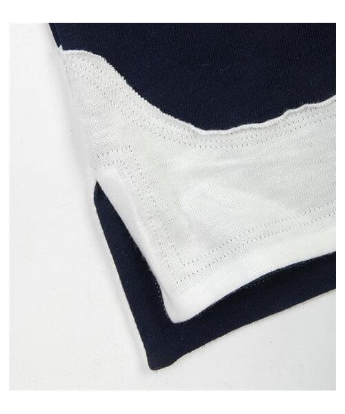 VOTE MAKE NEW CLOTHES(ボートメイクニュークローズ)の「VOTE TANK背心(その他・メンズ・白/海軍藍)」の7枚目の写真