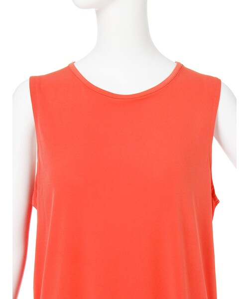 MURUA（ムルーア）の「【CASUAL】BASICシアータンク（トップス・レディース・ホワイト/ブラック/オレンジ/ブルー・F）」の8枚目の写真