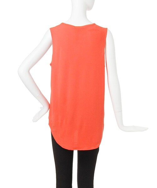 MURUA（ムルーア）の「【CASUAL】BASICシアータンク（トップス・レディース・ホワイト/ブラック/オレンジ/ブルー・F）」の7枚目の写真