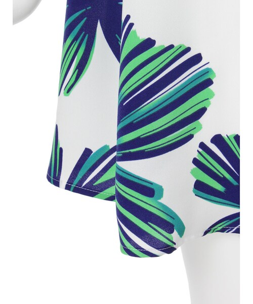 MURUA(ムルーア)の「【FEMININN】サマーフローラルミニワンピース(ワンピース/ドレス・レディース・オレンジ/グリーン・1/2)」の8枚目の写真