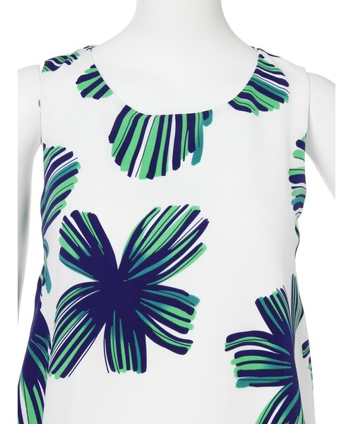 MURUA(ムルーア)の「【FEMININN】サマーフローラルミニワンピース(ワンピース/ドレス・レディース・オレンジ/グリーン・1/2)」の6枚目の写真