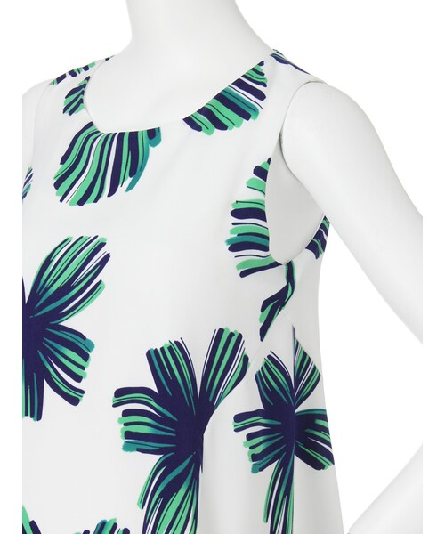 MURUA(ムルーア)の「【FEMININN】サマーフローラルミニワンピース(ワンピース/ドレス・レディース・オレンジ/グリーン・1/2)」の7枚目の写真