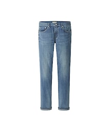UNIQLO | MEN セルビッジスリムフィットストレートジーンズ（ストレッチ）A(パンツ)