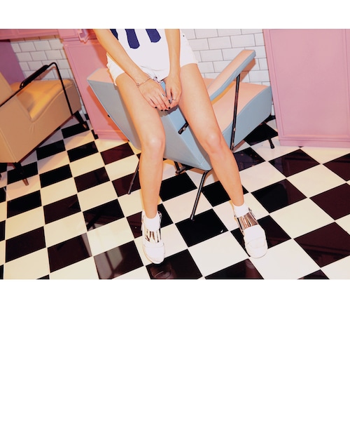 STYLENANDA（スタイルナンダ）の「ストライプ柄ホルターネックニット(ネイビー)（その他・レディース・ネイビー・フリーサイズ）」の18枚目の写真