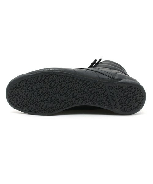 Reebok(リーボック)の「Reebok フリースタイル ハイ(スニーカー・レディース・ホワイト/ブラック・23.5/24.5)」の4枚目の写真