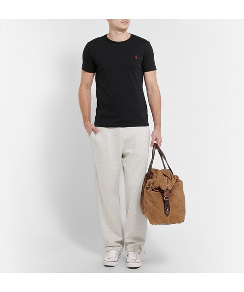 POLO RALPH LAUREN（ポロ ラルフ ローレン）の「Polo Ralph Lauren Cotton-Jersey T-Shirt（Tシャツ/カットソー・メンズ・Black/Gray/White・S/M/L/XL/XXL）」の8枚目の写真