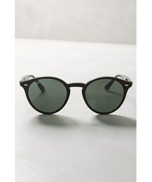 Ray-Ban | Ray-Ban Round Sunglasses Green One Size Eyewear(サングラス)