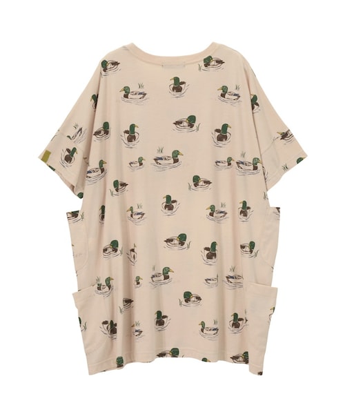 Ne-net（ネネット）の「<先行予約> カモ T（その他・レディース・off white/beige・02）」の3枚目の写真