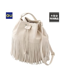GU | （GU）フリンジショルダーバッグ(バッグ)